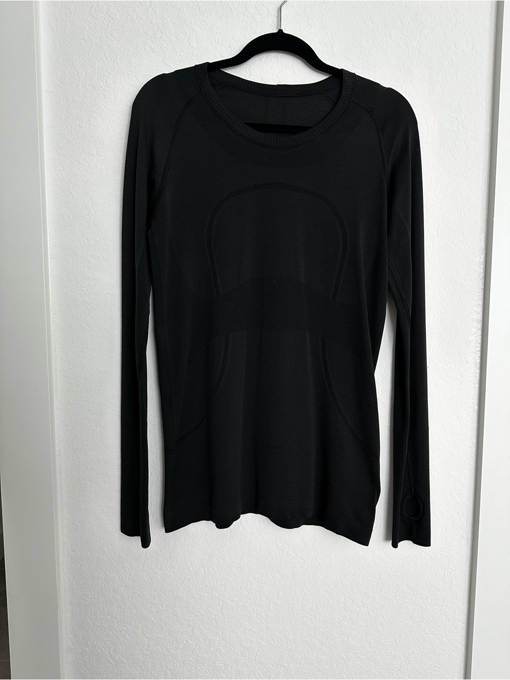 lululemon athletica Swiftly Black Long-SleeveTop